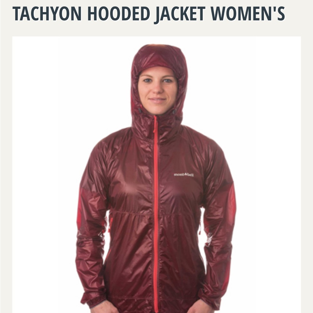 MONT BELL TACHYON HOODED JACKET WOMEN'S